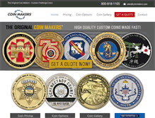 Tablet Screenshot of coinmakers.com